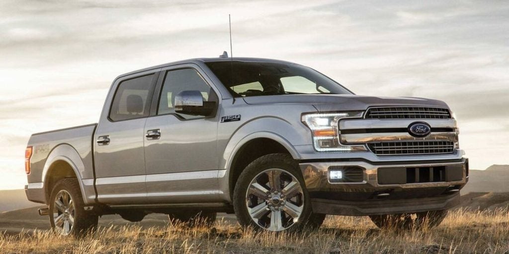 Ford F-150 Parked Front 3/4 View in a Field