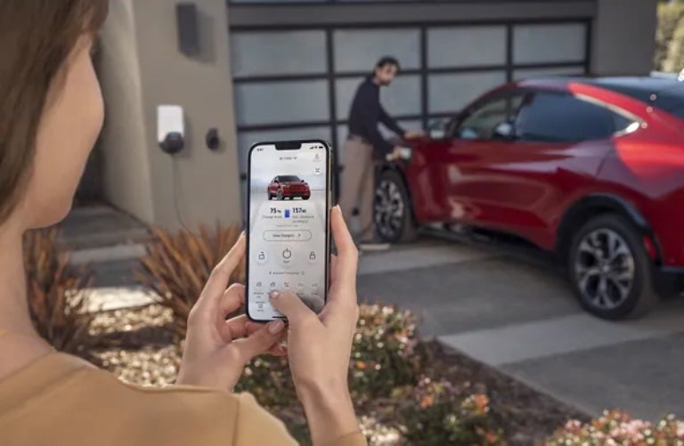 Mustang Mach-E Phone as Key Feature