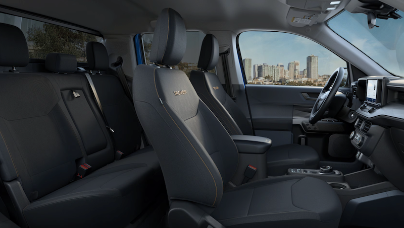 Ford Maverick Tremor Interior Seat Detail