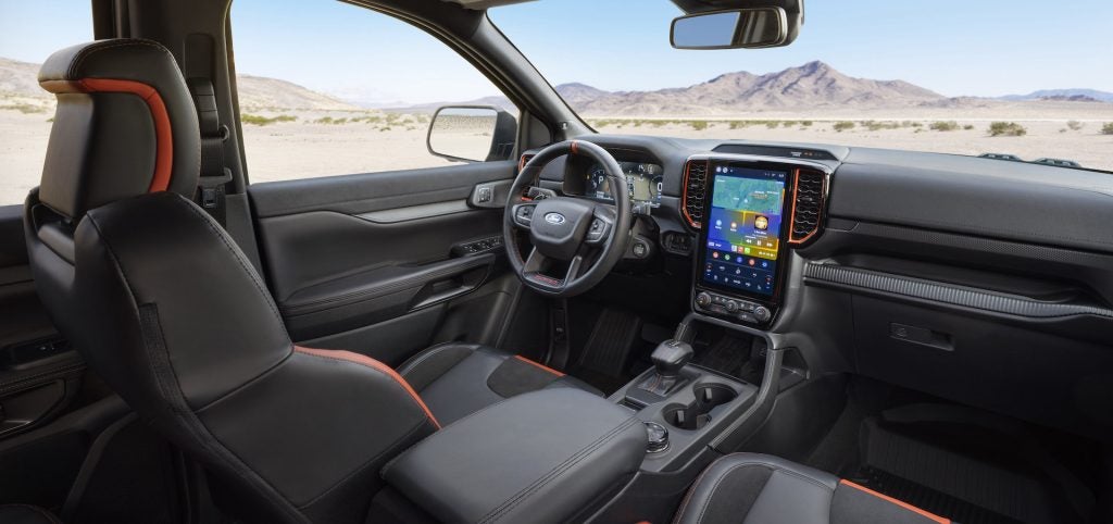 2024 Ford Ranger preproduction model shown. Available late summer 2023. Actual production vehicle may vary.