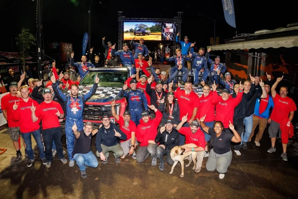 Ford Baja 1000 Bronco Raptor and F-150 Raptor R Racing Teams