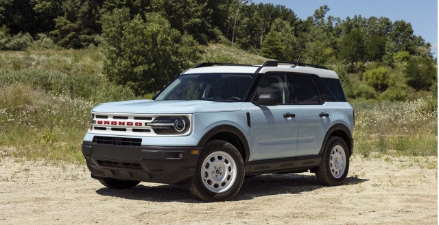 New Ford Bronco Sport Front Side View