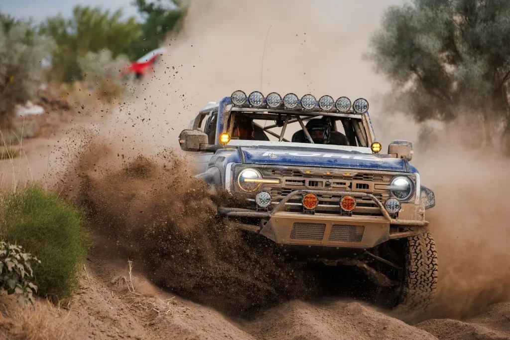 Ford Bronco Raptor in the Baja 1000