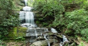 Desoto Waterfall in Georgia