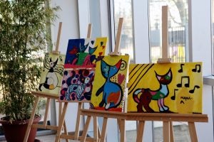 Local art galleries