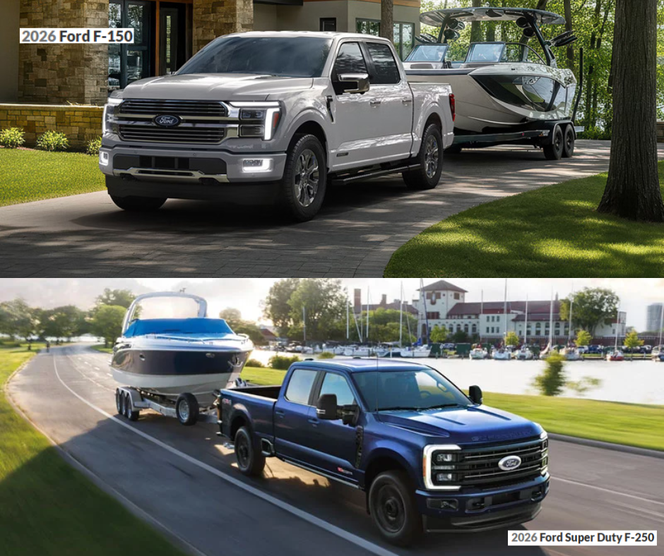 2026 ford f-150 vs f-250