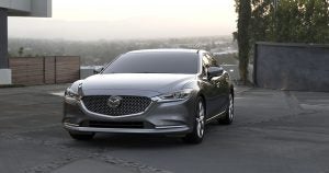 A parked gray 2019 Mazda6 | Mazda dealer in Ellisville, MO