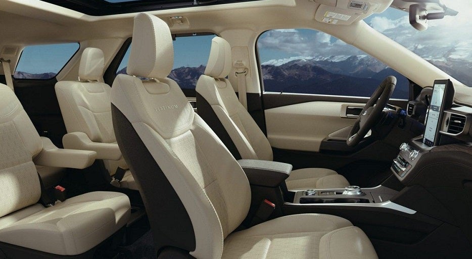 Interior 2020 Ford Explorer near Orlando FL