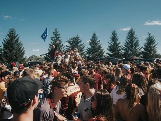 People having a good time at a festival in Tacoma.
