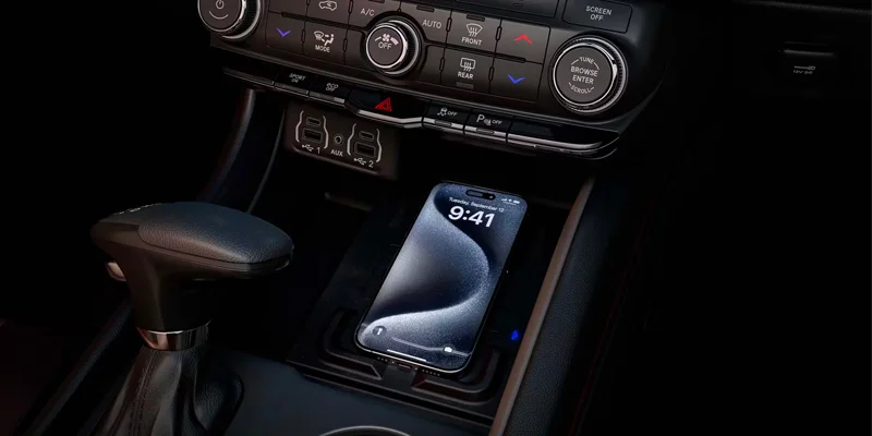 The interior of a 2025 Dodge Durango