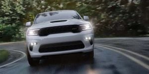 white 2022 Dodge Durango
