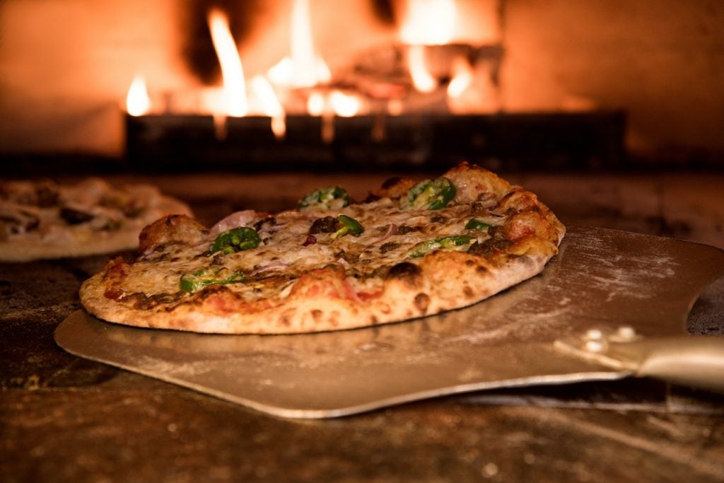Pizza in Detroit 
