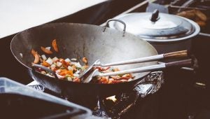 wok cooking