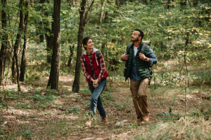 couple hiking