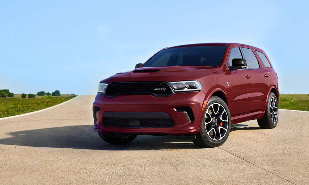 A 2024 Dodge Durango on the street