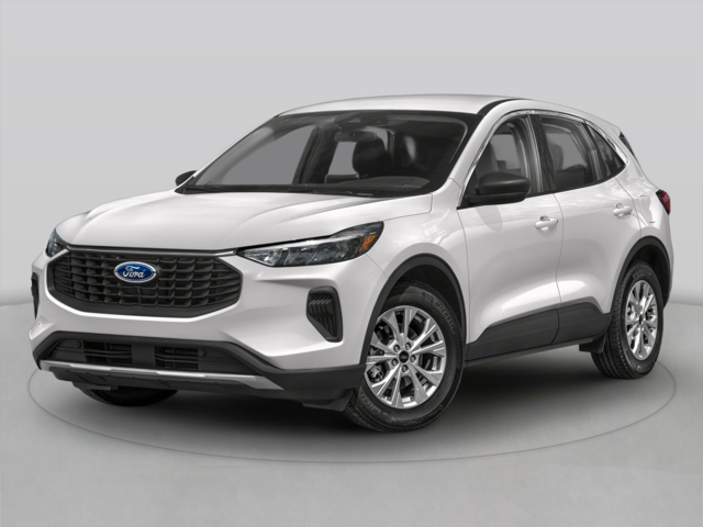 A white Ford Escape