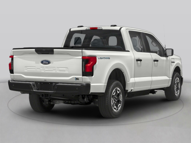 A white Ford truck