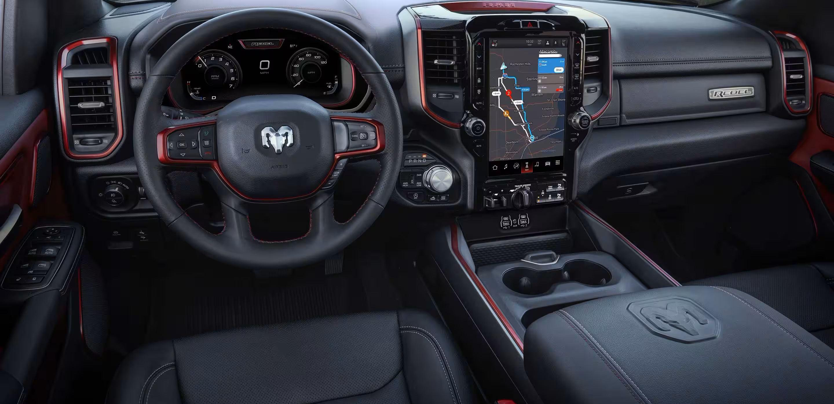 UConnect® 12-Inch Touchscreen System