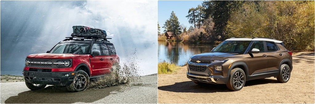 2021 Ford Bronco Sport Vs. 2021 Chevrolet Trailblazer