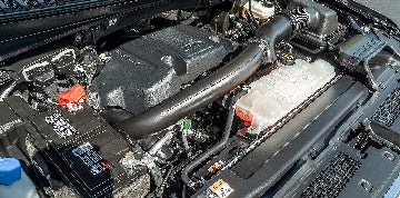 Engine appearance of the 2021 Ford Expedition available at Johnson City Ford
