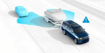 One of the safety features of the 2021 Ford Expedition MAX available at Johnson City Ford