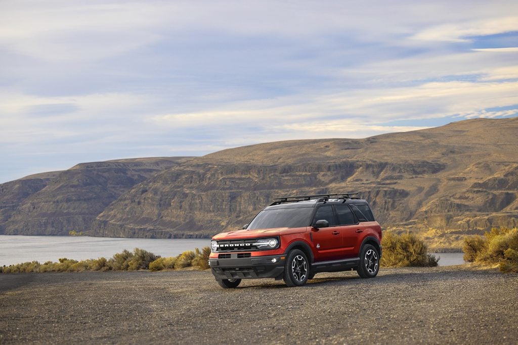 Red 2023 Ford Bronco Sport