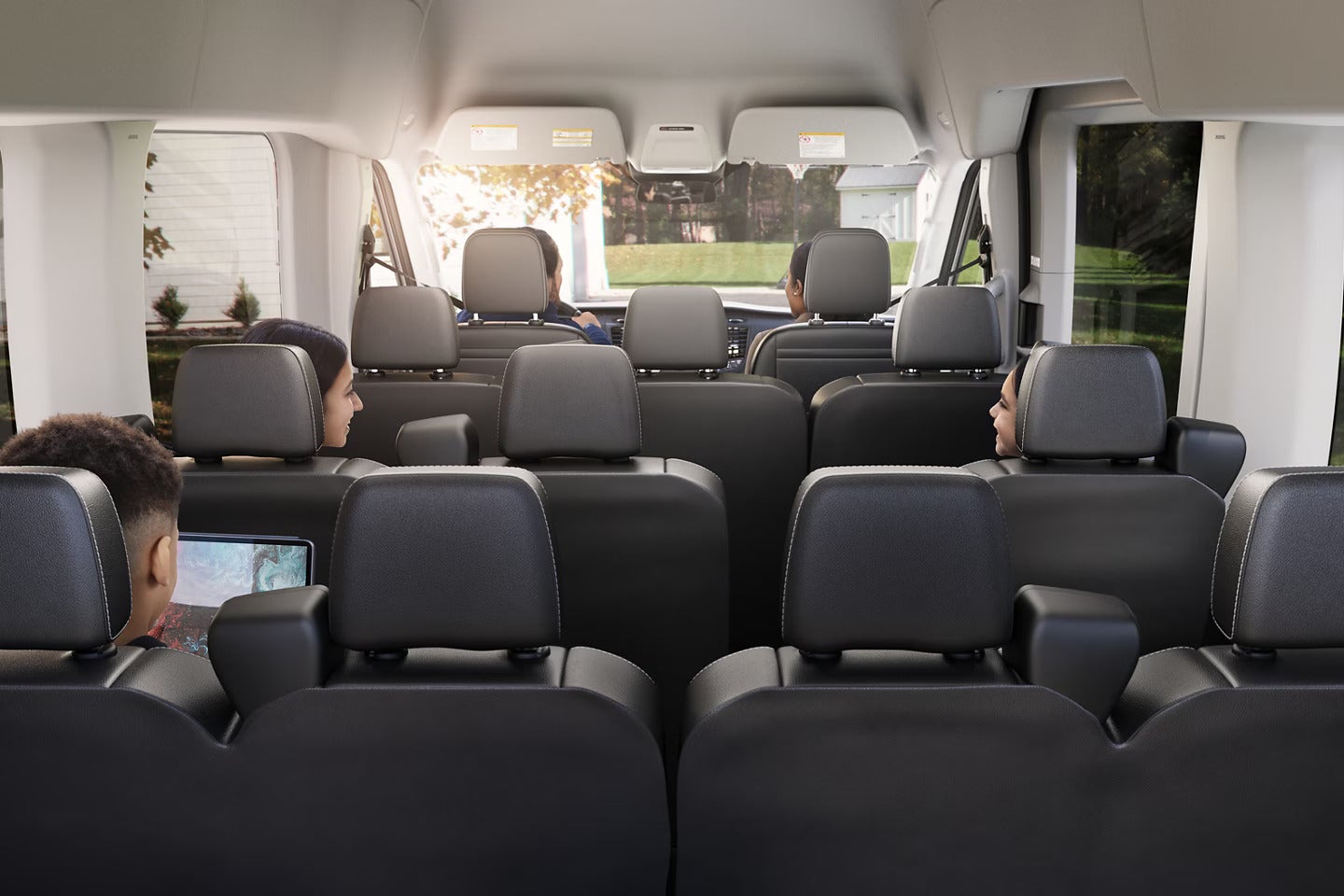 2024 Ford Transit Passenger and Seating Configuration