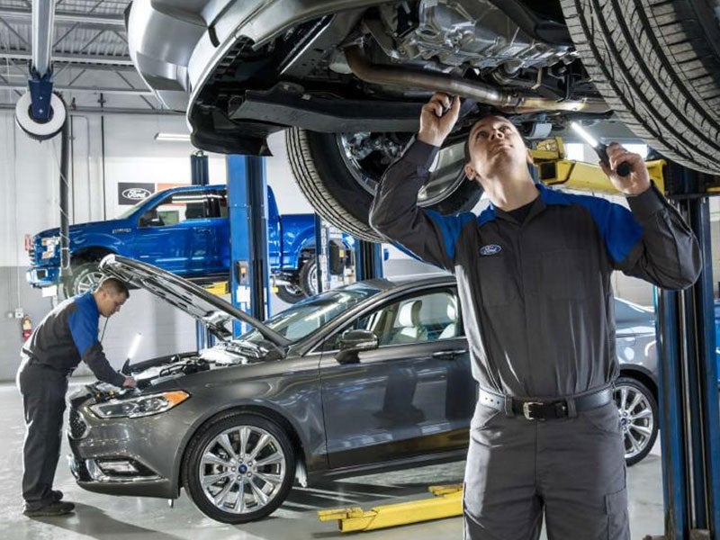 Ford certified service department at Power Ford