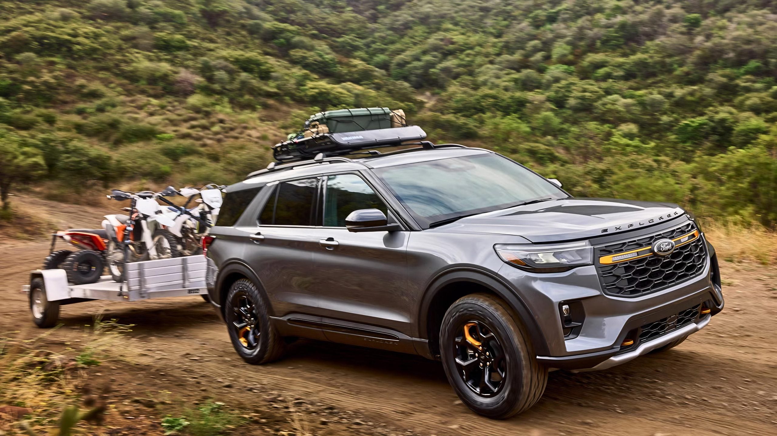Ford Explorer Tremor SUV parked in Albuquerque, New Mexico