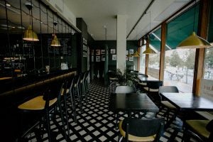 Diner Restaurant Bar and Tables