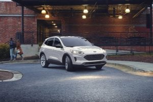 White 2020 Ford Escape