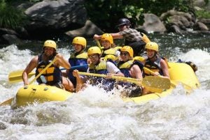 Whitewater Rafting at Nantahala National Forest