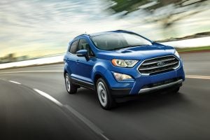 Blue 2020 Ford EcoSport