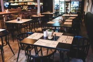 Lunch Table at Restaurant