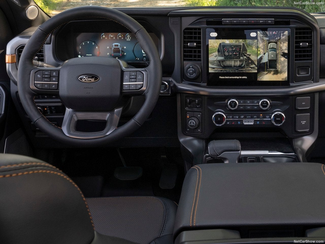 Ford F-150 Tremor towing a large trailer