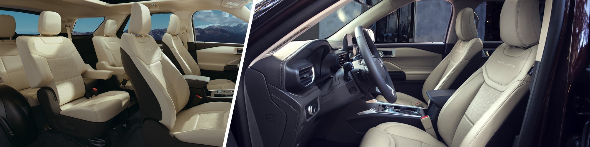 2020 Ford Explorer interior