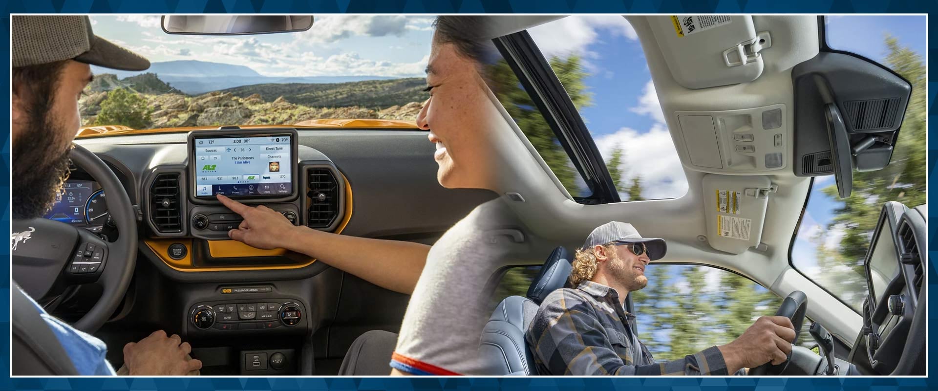 2021 Ford Bronco Sport interior