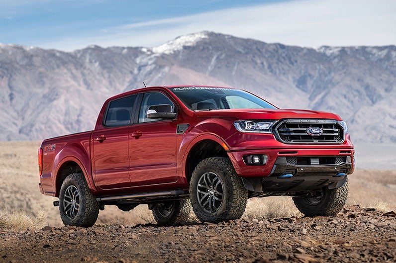 ford ranger towing capacity