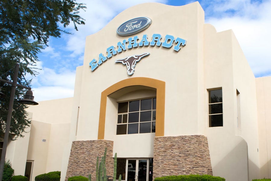 Earnhardt Ford dealership building in Chandler, AZ