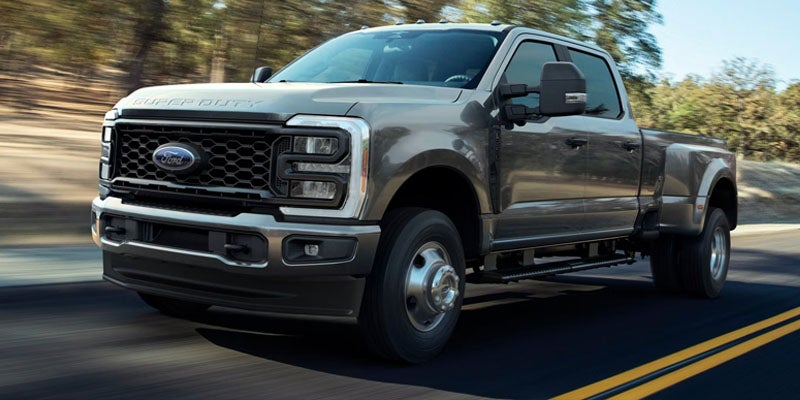 A 2026 Ford Super Duty taking on the roads in Conway, SC 