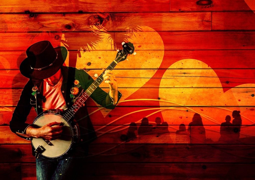 Canton NC activities- banjo player