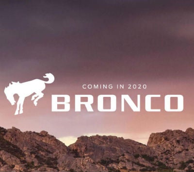 2020 Ford Bronco logo and name