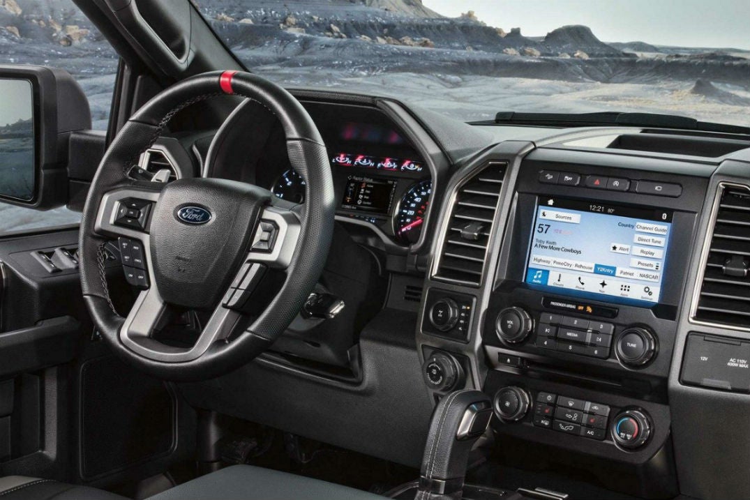 2018 sFord F-150's driver coskpit