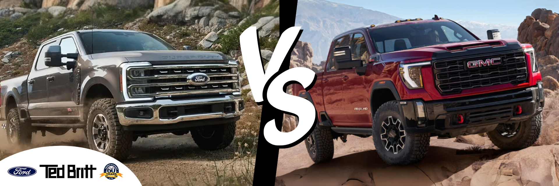 2024 Ford Super Duty F-250 vs. GMC Sierra 2500HD