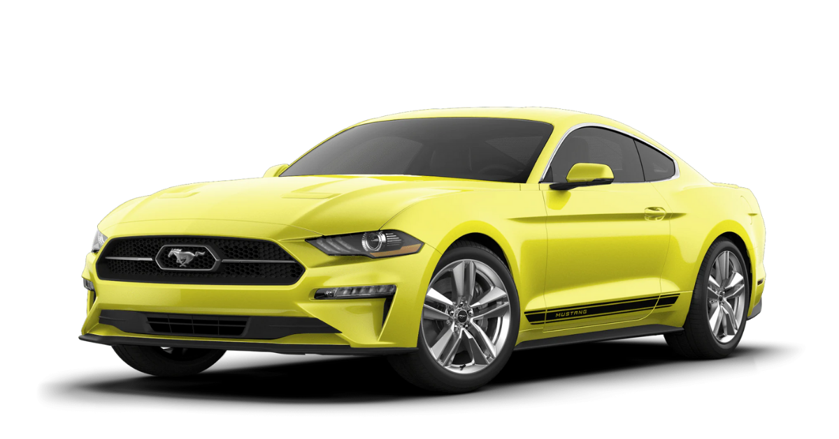 Yellow Mustang