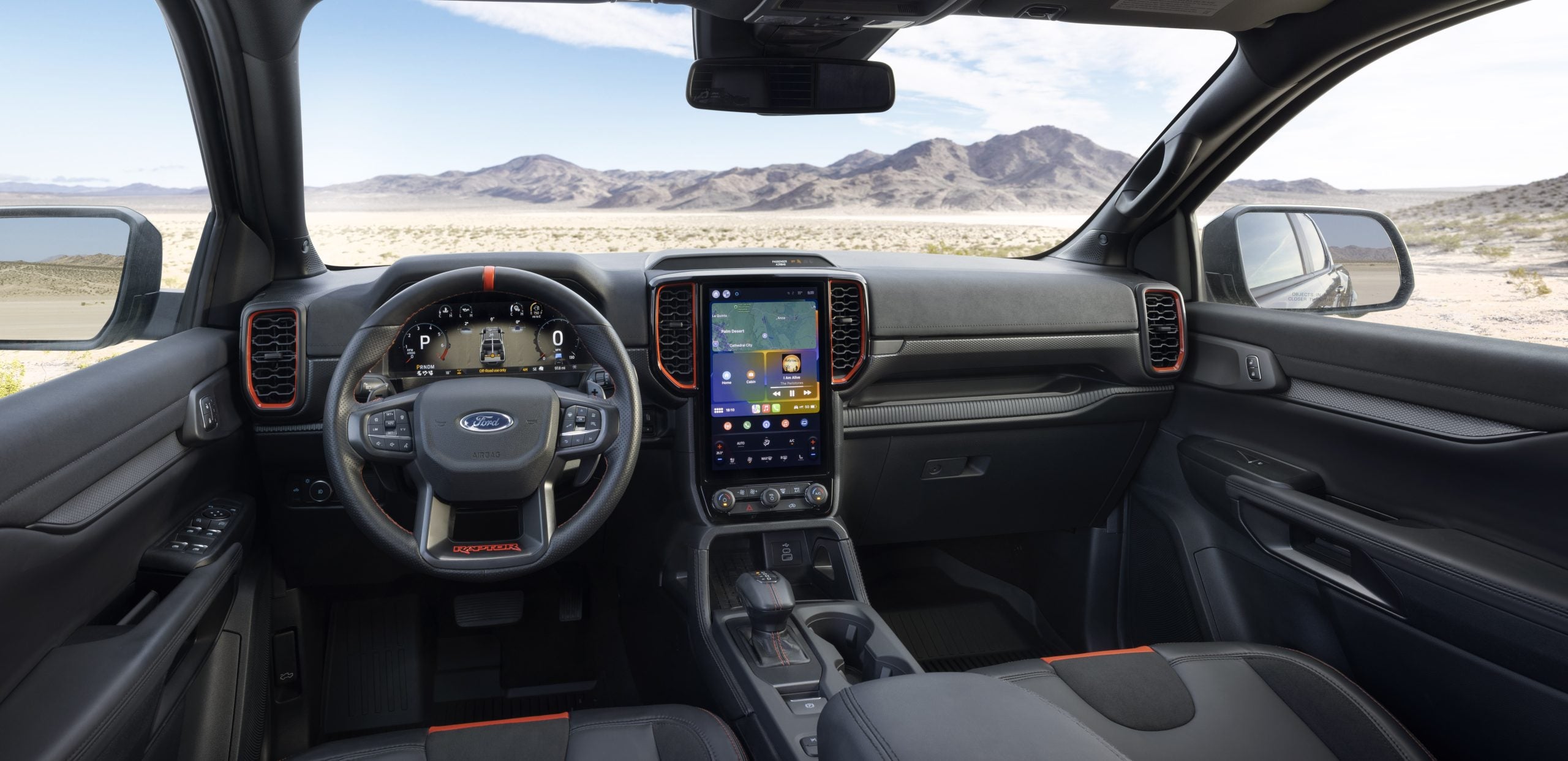 2024 Ford Ranger Interior
