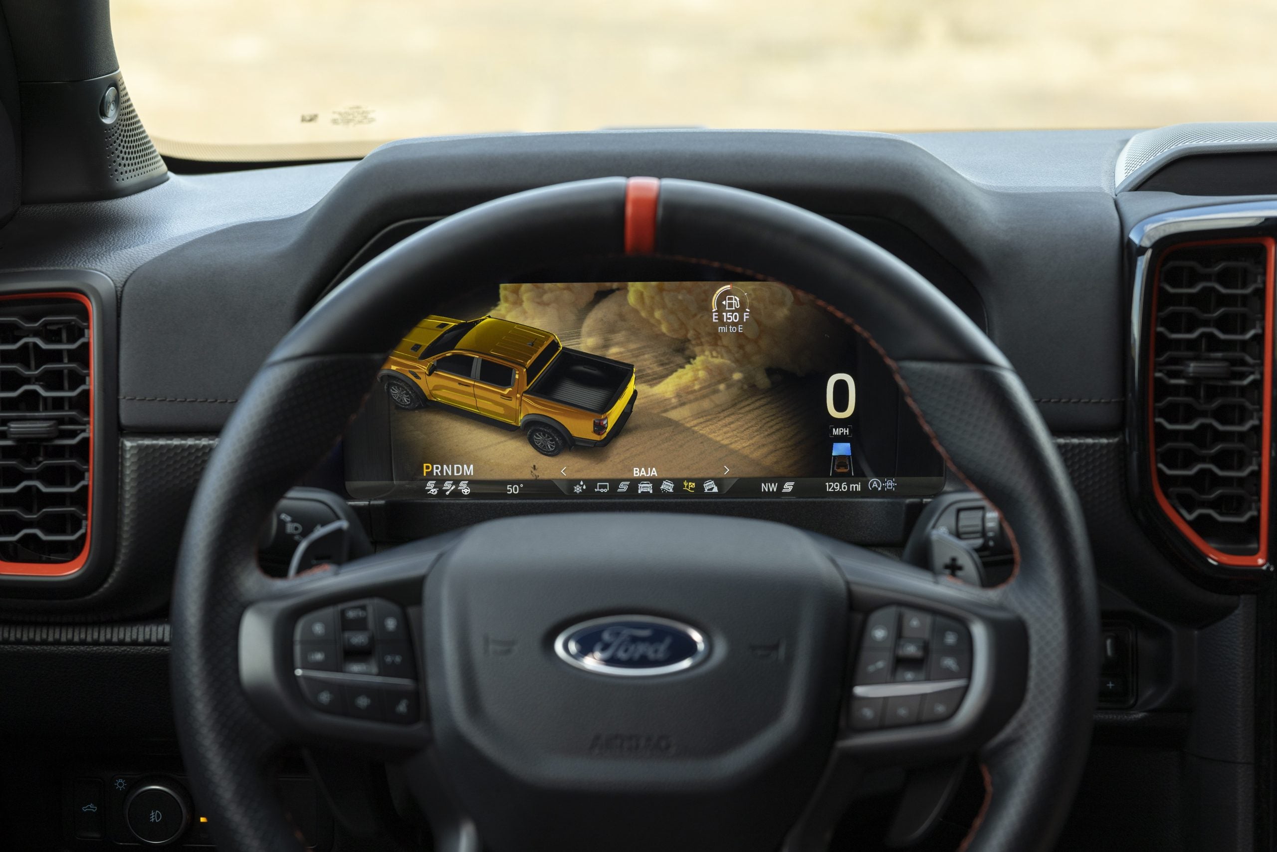 2024 Ford Ranger Raptor Interior