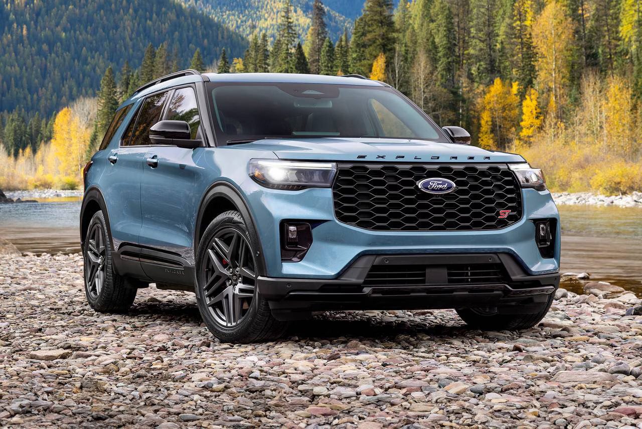 2026 Ford Explorer parked