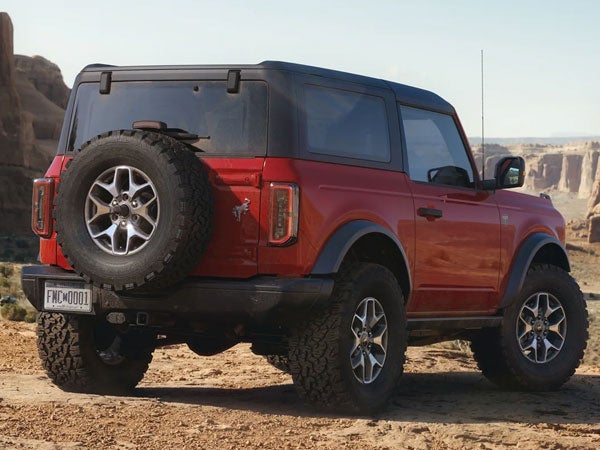 2022 Ford Bronco Rear Angle