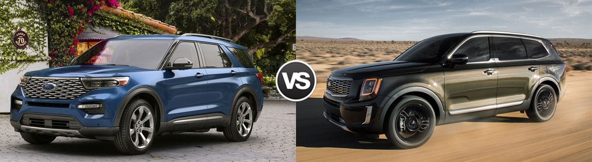 2020 Ford Explorer vs 2020 Kia Telluride